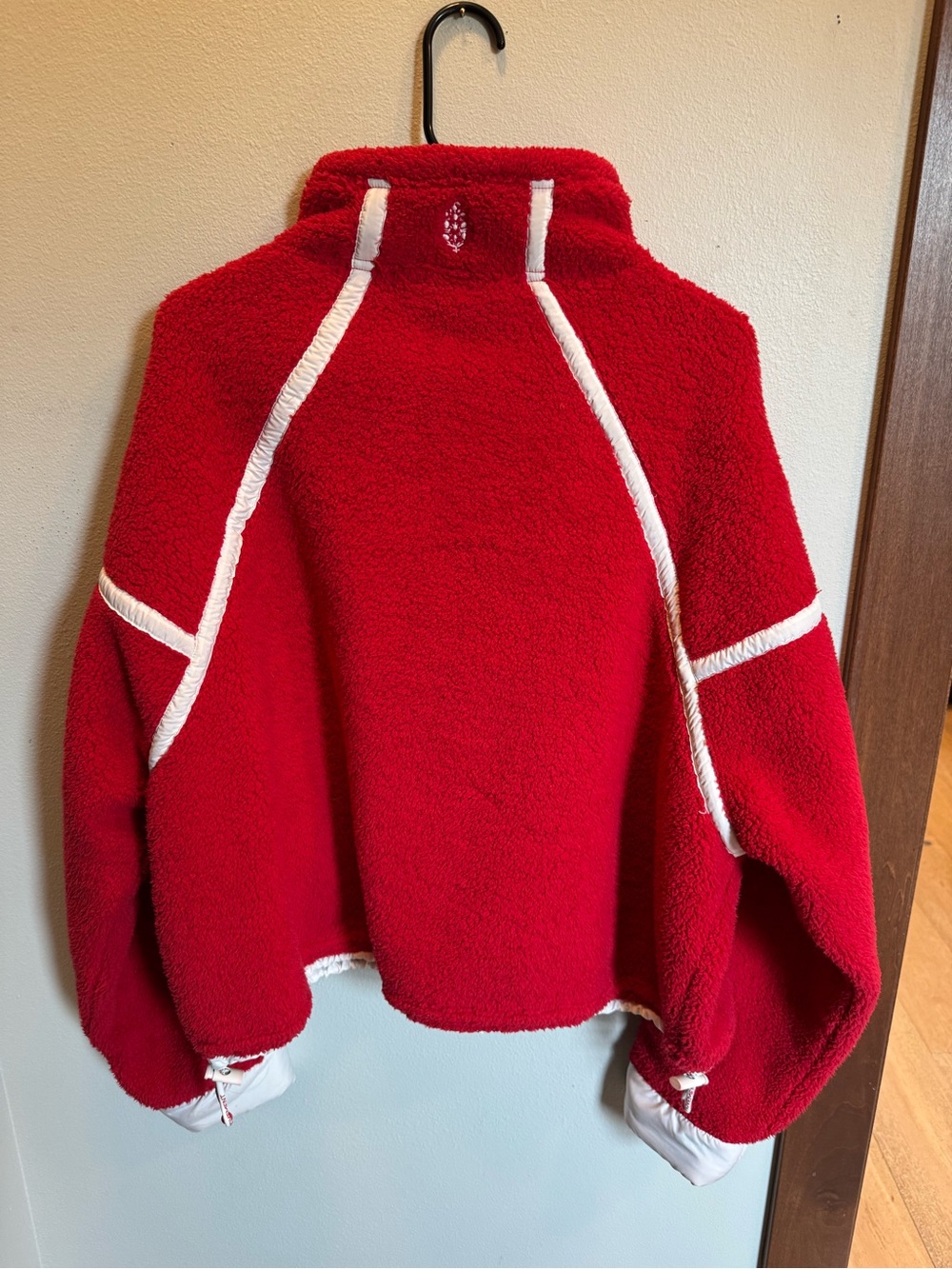 Free people red Mountain High half zip fleece - Picture 3 of 7